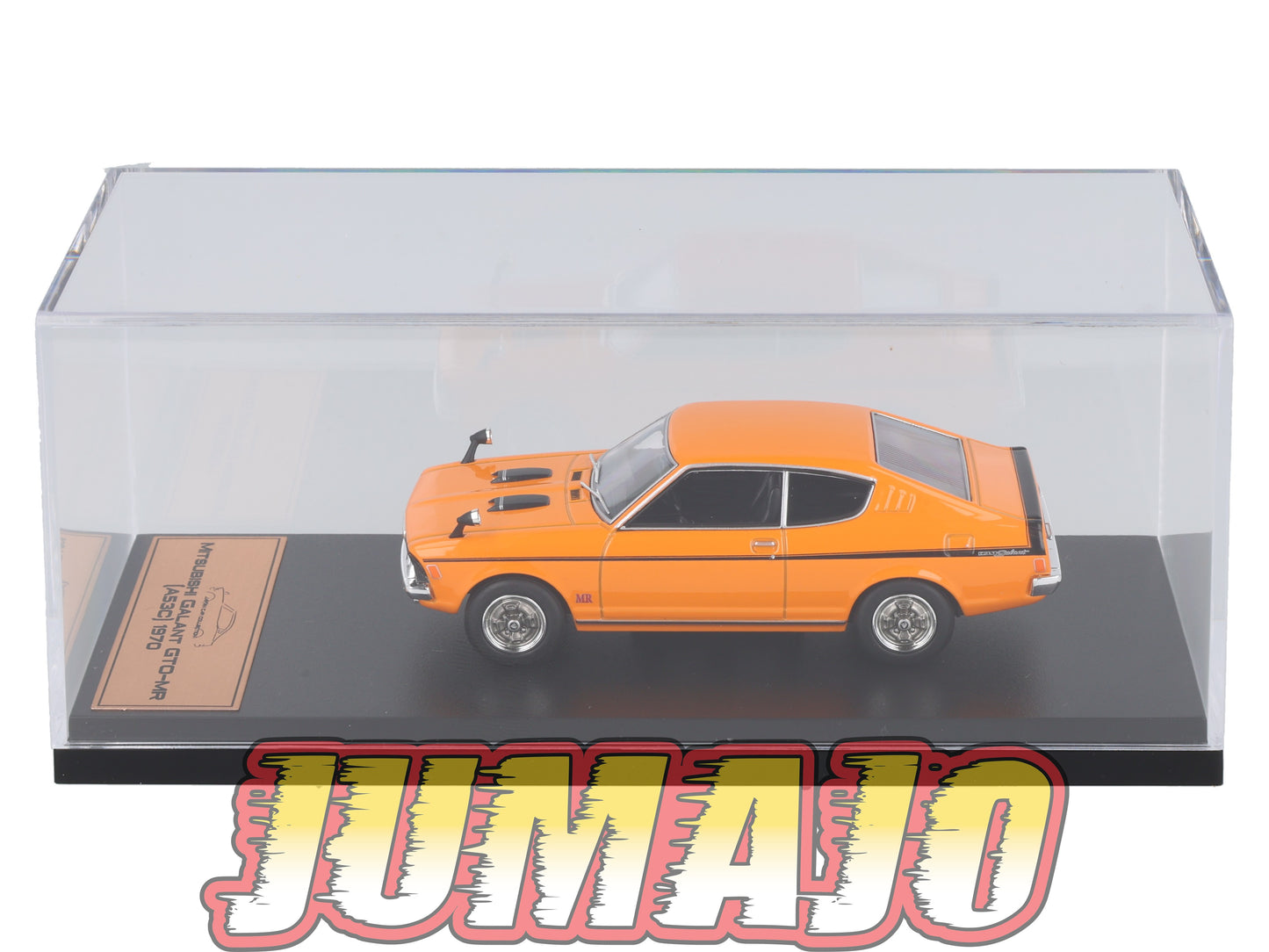 JPL81 1/43 HACHETTE Japon : MITSUBISHI Gallant Gto-Mr (A53C) 1970
