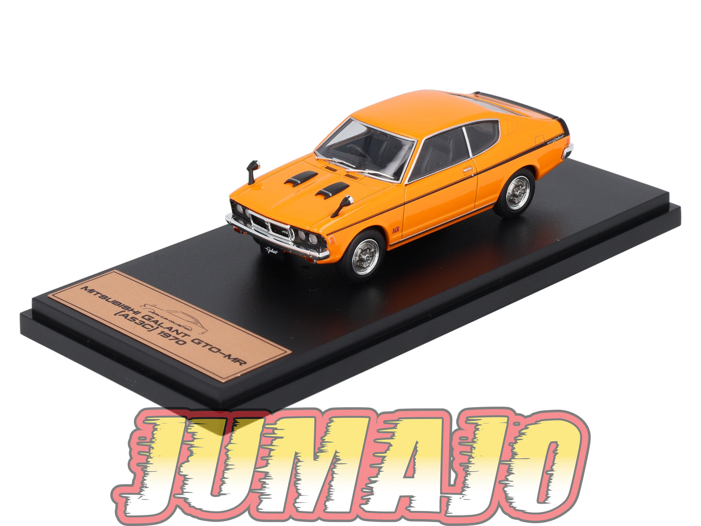 JPL81 1/43 HACHETTE Japon : MITSUBISHI Gallant Gto-Mr (A53C) 1970