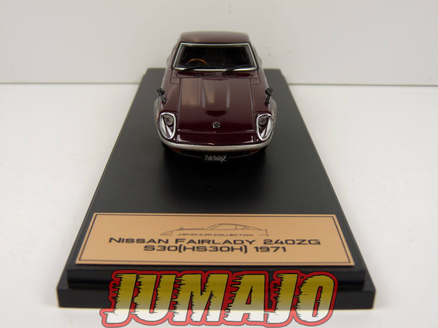 JPL9 1/43 HACHETTE Japon : Nissan Fairlady 240ZG S30 (HS30H) 1971
