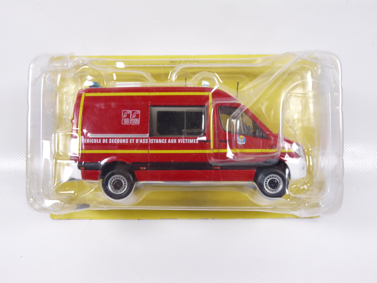 KAS-I Lot de 4 Camions 1/43 Modèles cassés Pompiers BROKEN MODELS