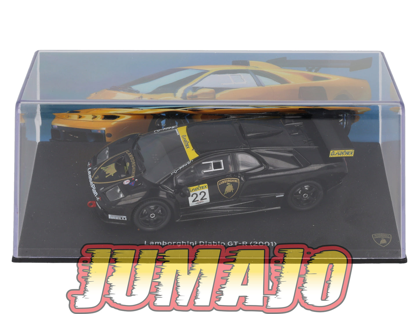 LB6 voiture 1/43 IXO LAMBORGHINI : DIABLO GT-R 2001 #22
