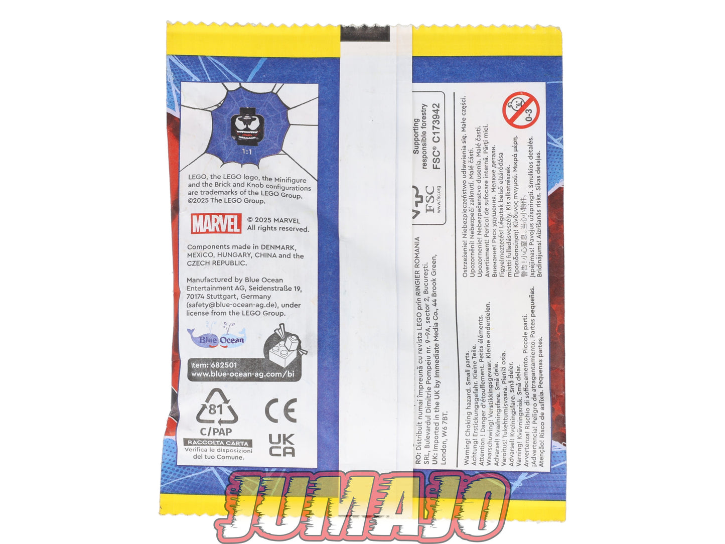 LEG2 Figurine Polybag LEGO Spider-Man Marvel 34 pièces : 682501 Venom + Créature n°19