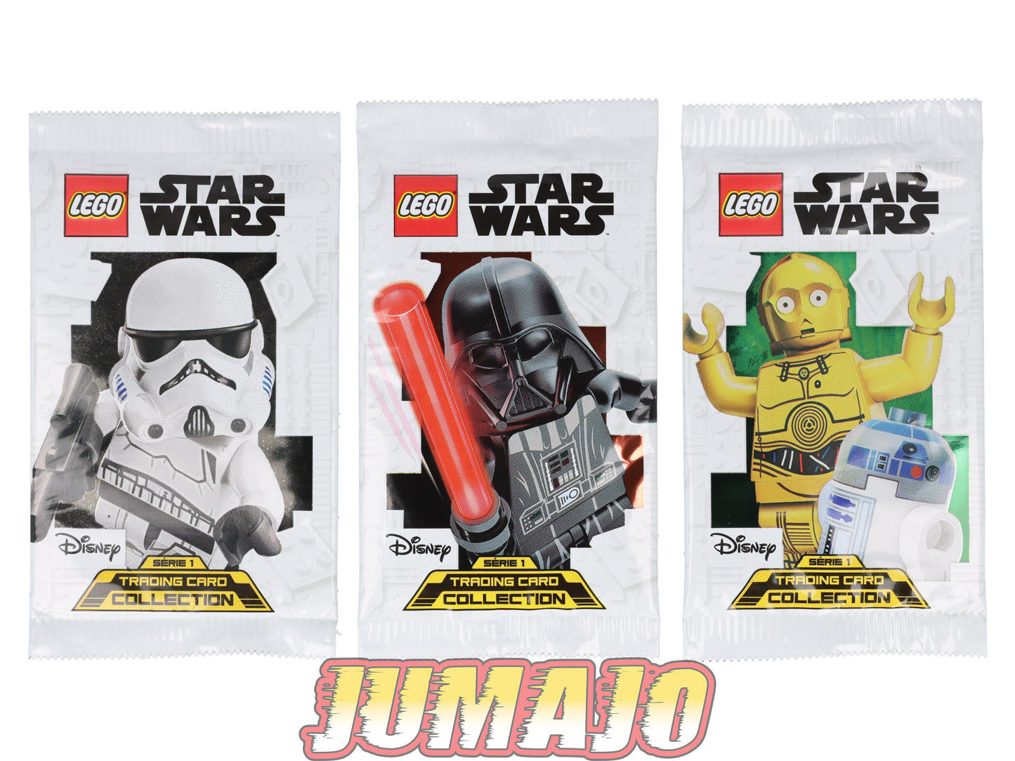 LEG51 Lot de 3 Booster LEGO Star Wars : Dark Vador, Stormtrooper