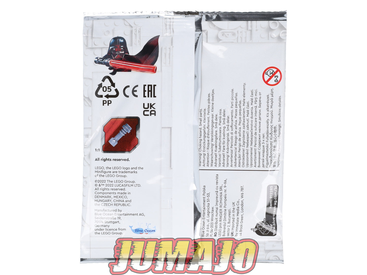 LEG58 Figurine LEGO Star Wars Polybag 7 pièces : 912285 DARTH MAUL