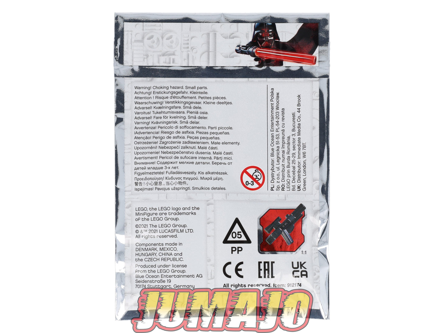 LEG74 Figurine LEGO Star Wars Polybag 5 pièces 912174 SITH Trooper