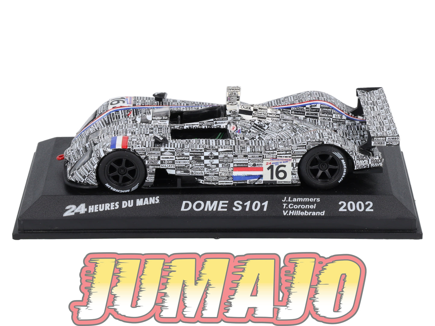 LM11 Voiture 1/43 IXO 24 Heures Le Mans : DOME S101 #16 2002 J.Lammers