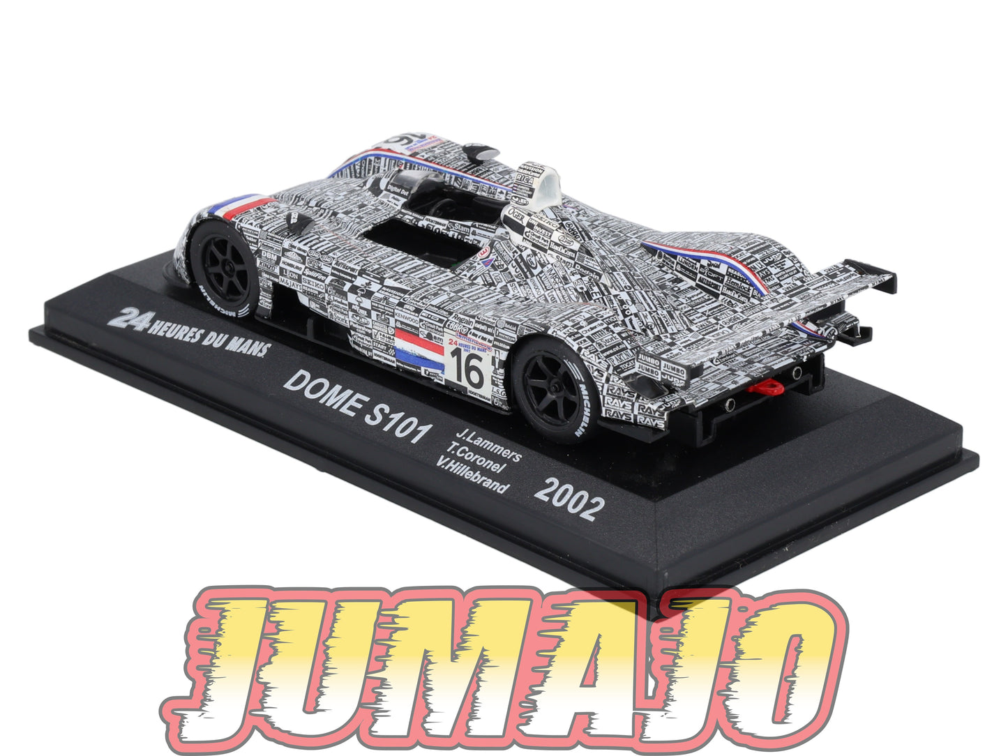 LM11 Voiture 1/43 IXO 24 Heures Le Mans : DOME S101 #16 2002 J.Lammers