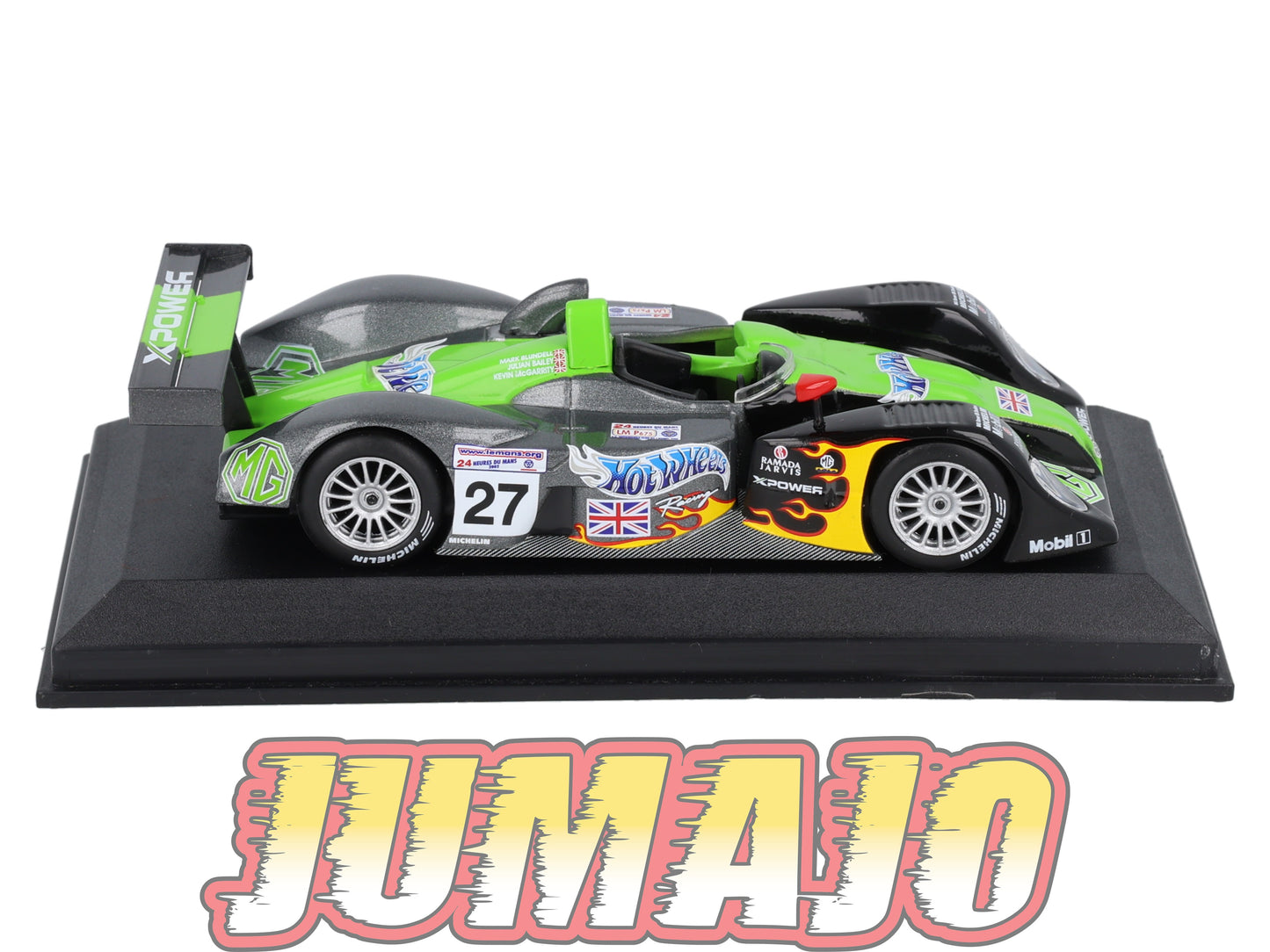 LM13 voiture 1/43 IXO Altaya 24 Heures Le Mans : MG LOLA EX257 2002 #27