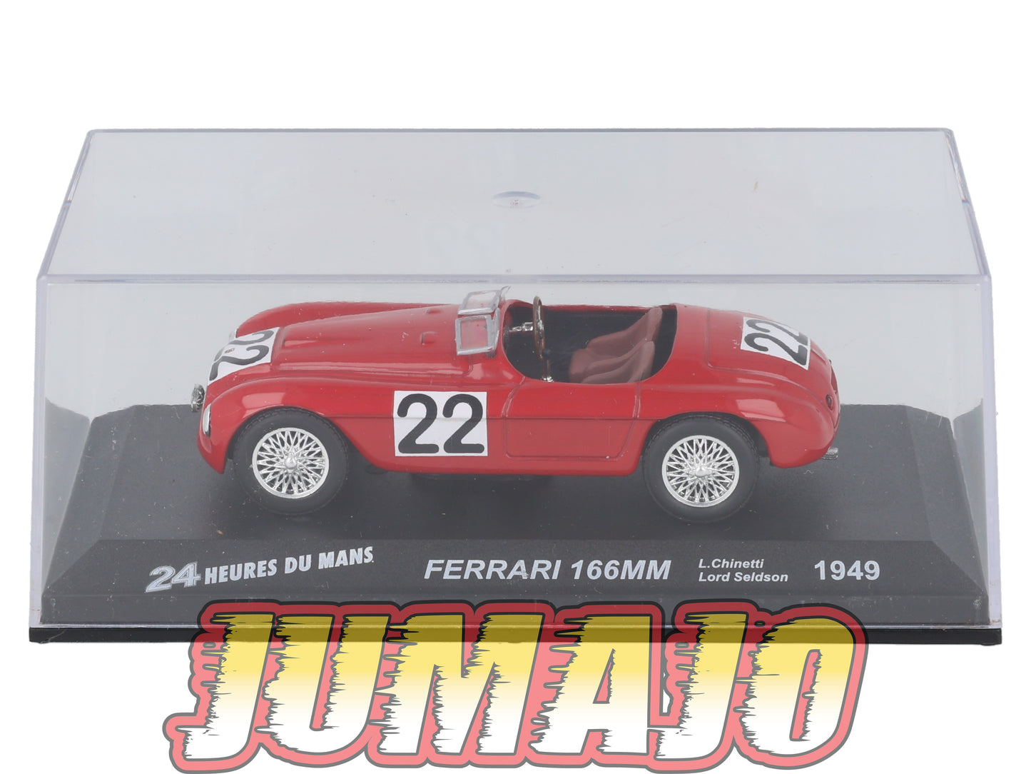 LM16 voiture 1/43 IXO 24 Heures Le Mans : FERRARI 166MM #22 Winner 1949 L.Chinetti