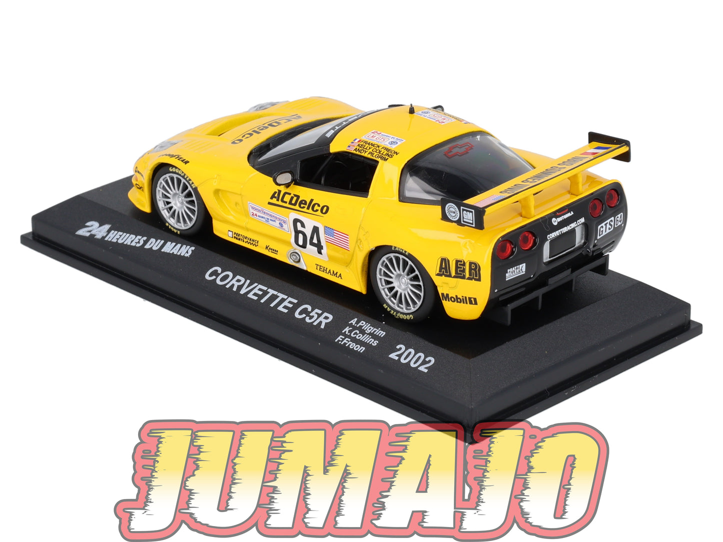 LM17 voiture 1/43 IXO 24 Heures Le Mans : Corvette C5R #64 2002 A.Pilgrim
