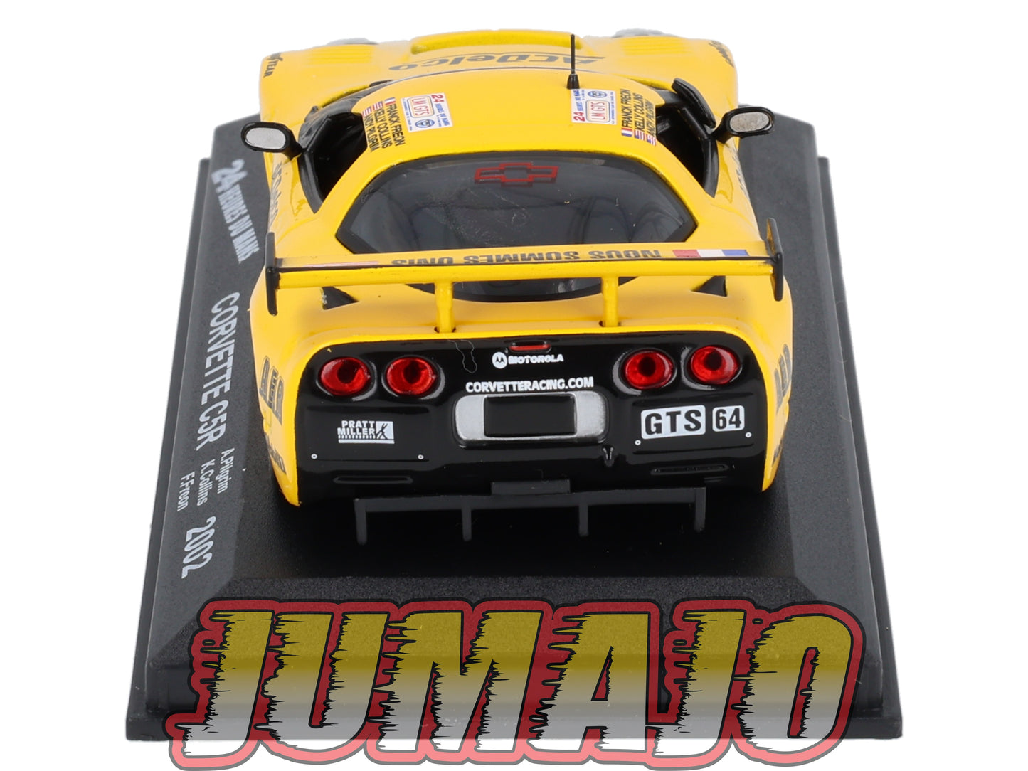 LM17 voiture 1/43 IXO 24 Heures Le Mans : Corvette C5R #64 2002 A.Pilgrim