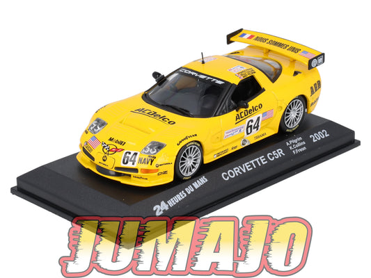 LM17 voiture 1/43 IXO 24 Heures Le Mans : Corvette C5R #64 2002 A.Pilgrim