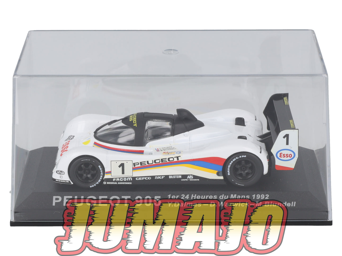 LM203 Voiture 1/43 IXO 24 Heures Le Mans PEUGEOT 905 #1 Winner 1992 Dalmas