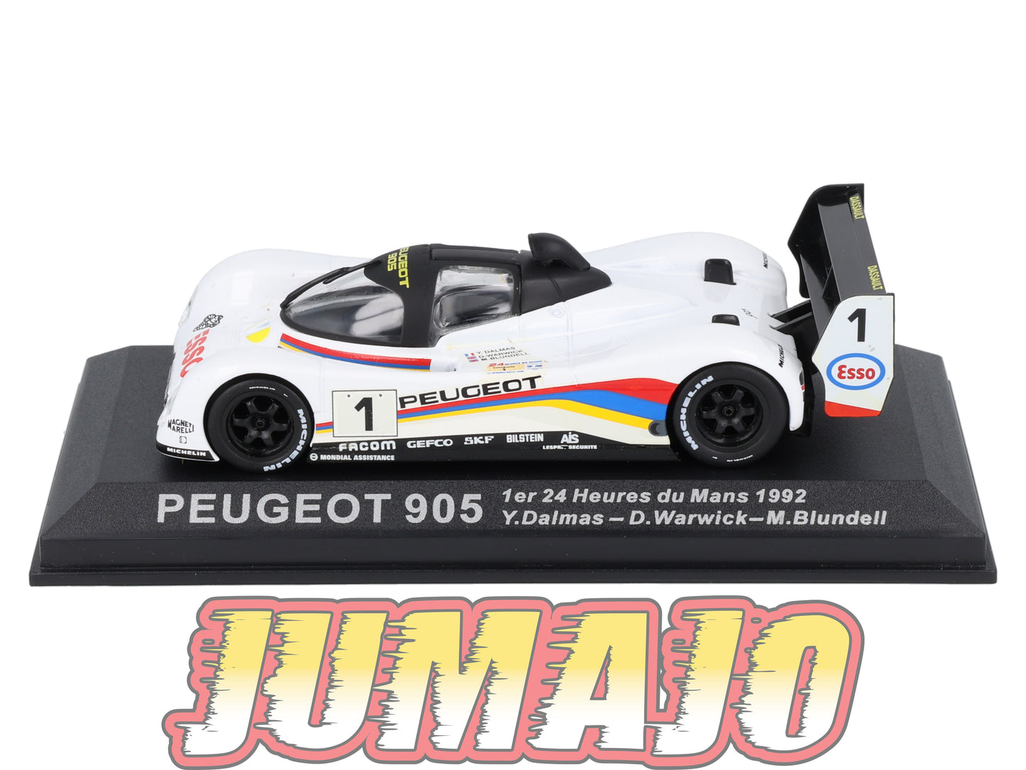 LM203 Voiture 1/43 IXO 24 Heures Le Mans PEUGEOT 905 #1 Winner 1992 Dalmas
