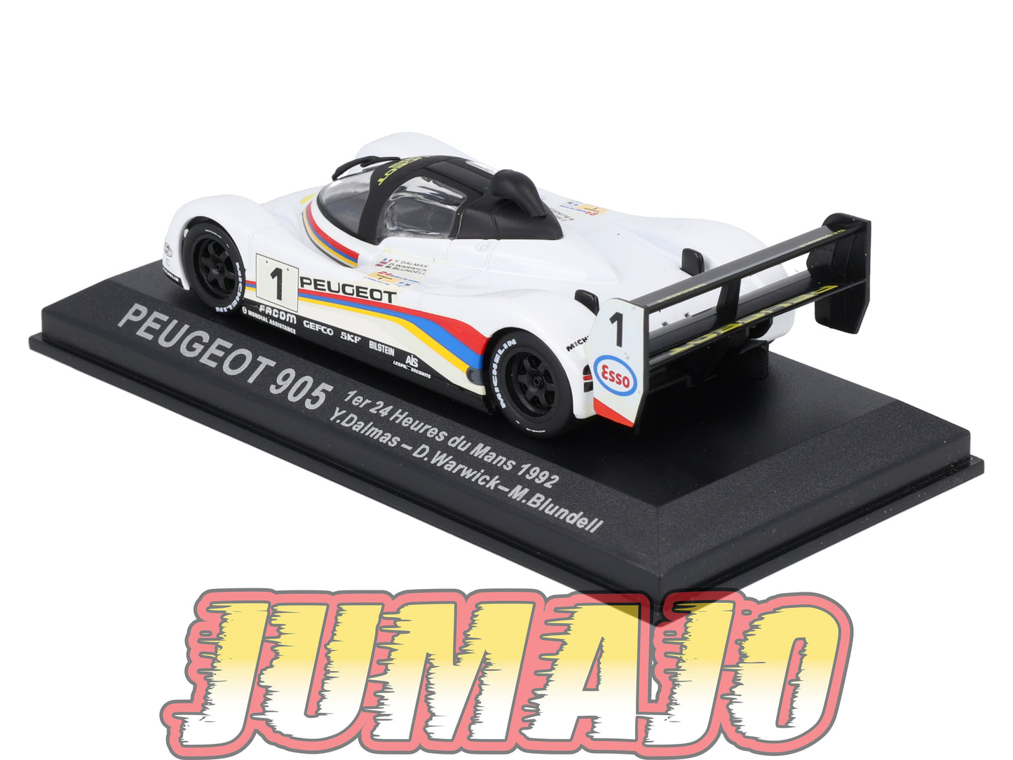 LM203 Voiture 1/43 IXO 24 Heures Le Mans PEUGEOT 905 #1 Winner 1992 Dalmas