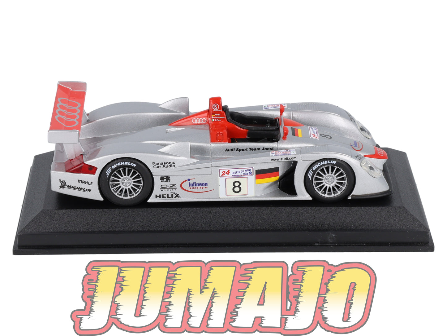 LM208 Voiture 1/43 IXO 24 Heures Le Mans AUDI R8 #8 Winner 2000 F.Biella