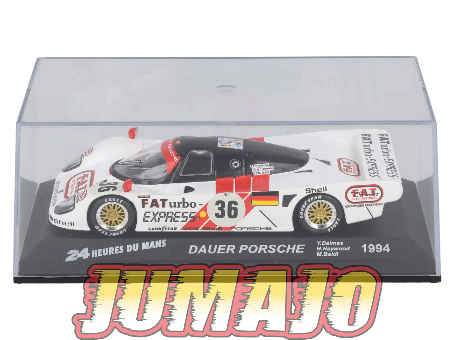 LM26 Voiture 1/43 IXO 24 Heures Le Mans : Dauer PORSCHE #36 Winner 1994 Y.Dalmas