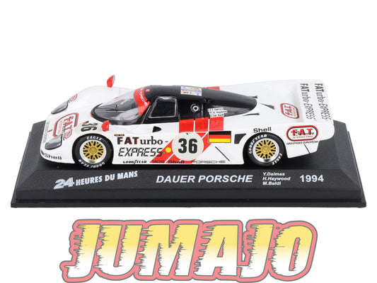 LM26 Voiture 1/43 IXO 24 Heures Le Mans : Dauer PORSCHE #36 Winner 1994 Y.Dalmas
