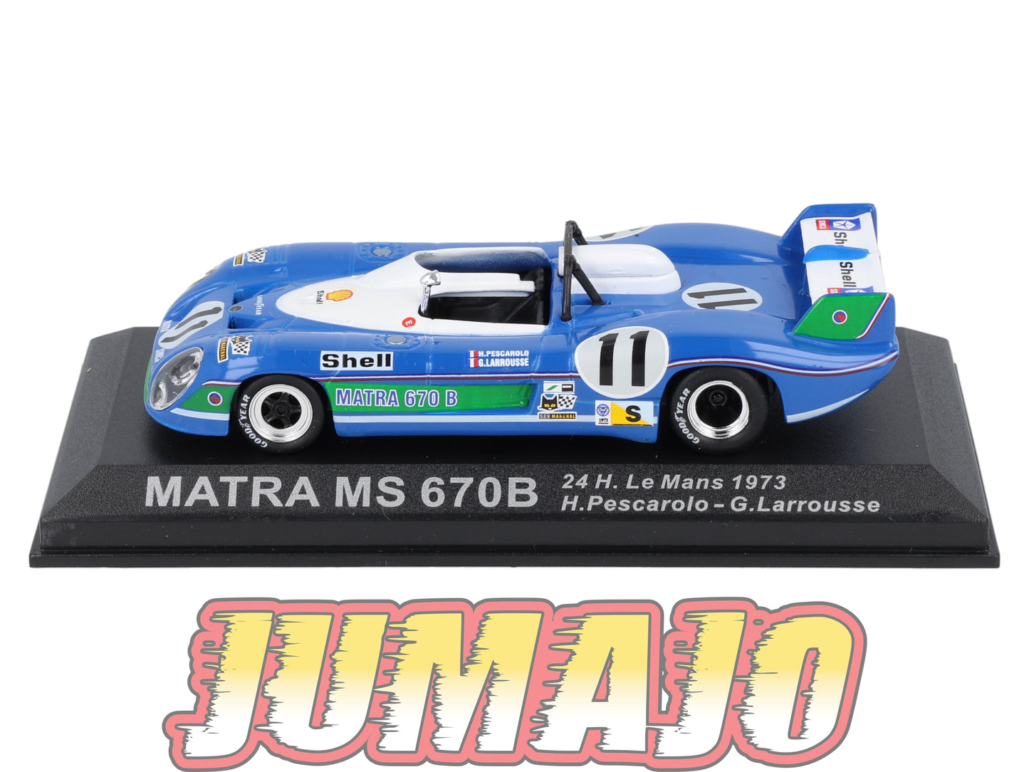 LM224 Voiture 1/43 IXO 24 Heures Le Mans MATRA MS 670B #11 Winner 1973 Pescarolo
