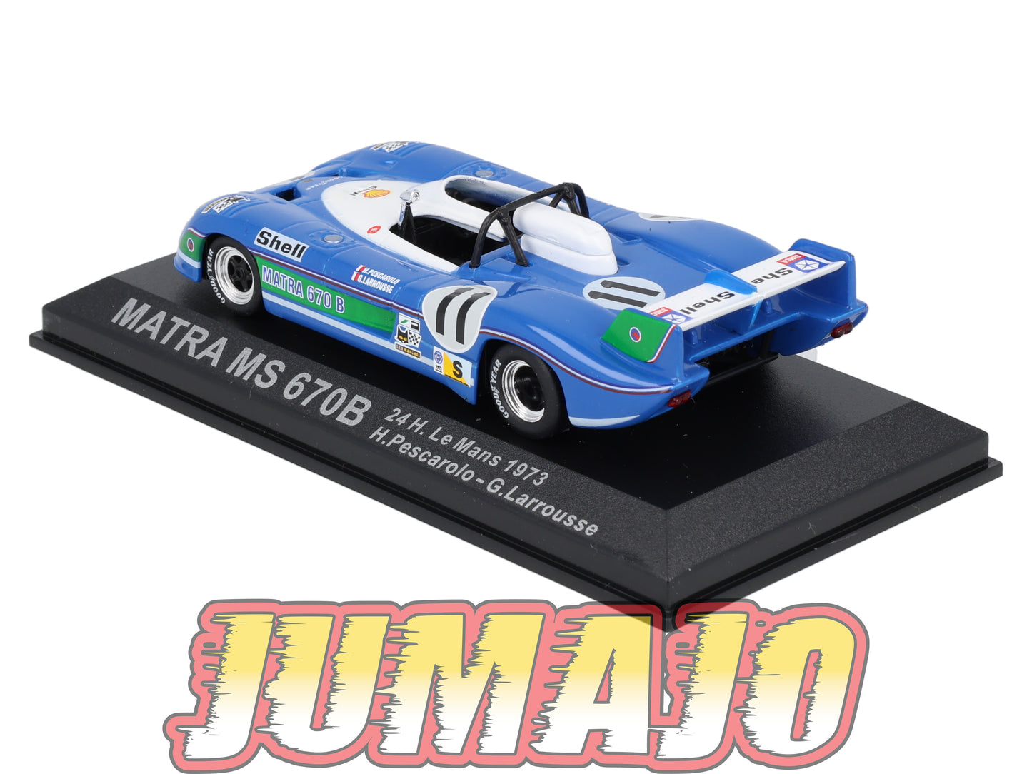 LM224 Voiture 1/43 IXO 24 Heures Le Mans MATRA MS 670B #11 Winner 1973 Pescarolo