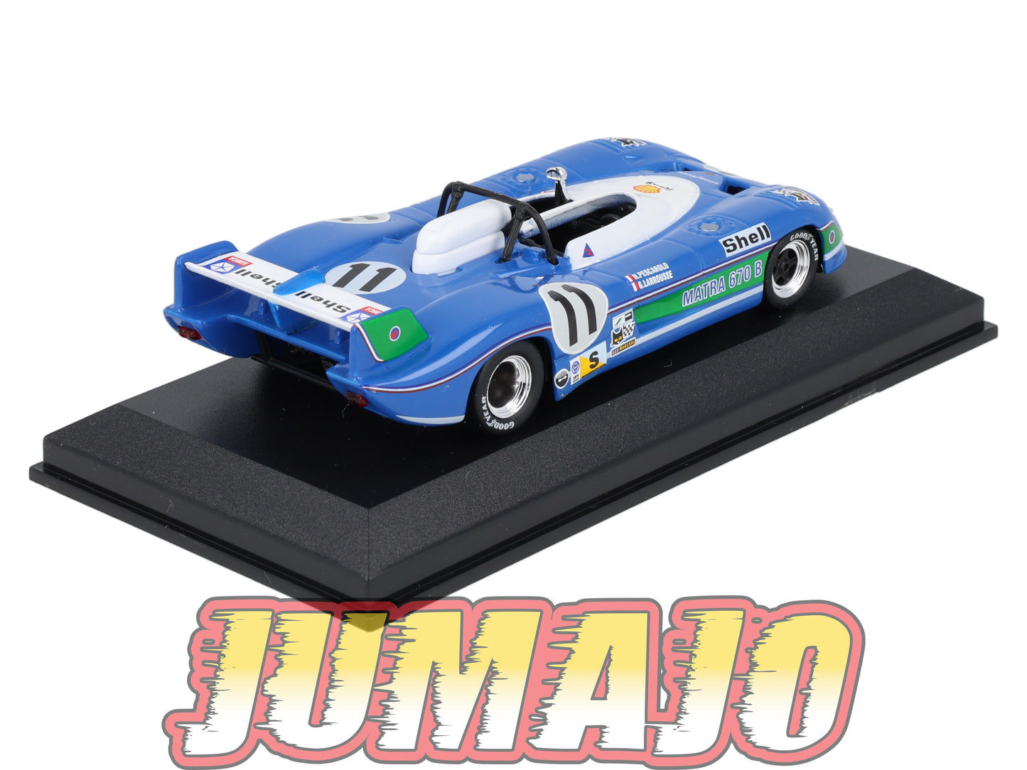 LM224 Voiture 1/43 IXO 24 Heures Le Mans MATRA MS 670B #11 Winner 1973 Pescarolo