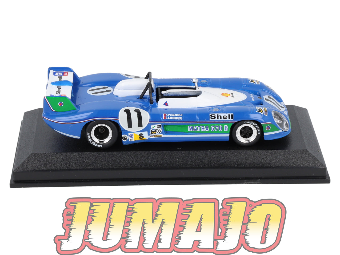LM224 Voiture 1/43 IXO 24 Heures Le Mans MATRA MS 670B #11 Winner 1973 Pescarolo