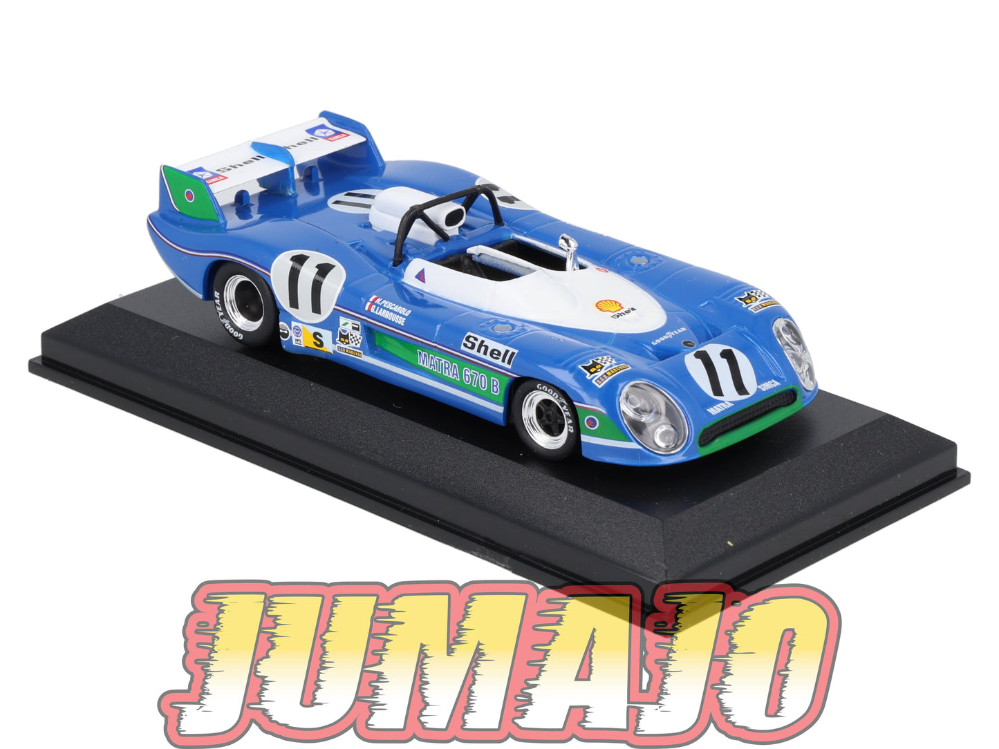 LM224 Voiture 1/43 IXO 24 Heures Le Mans MATRA MS 670B #11 Winner 1973 Pescarolo