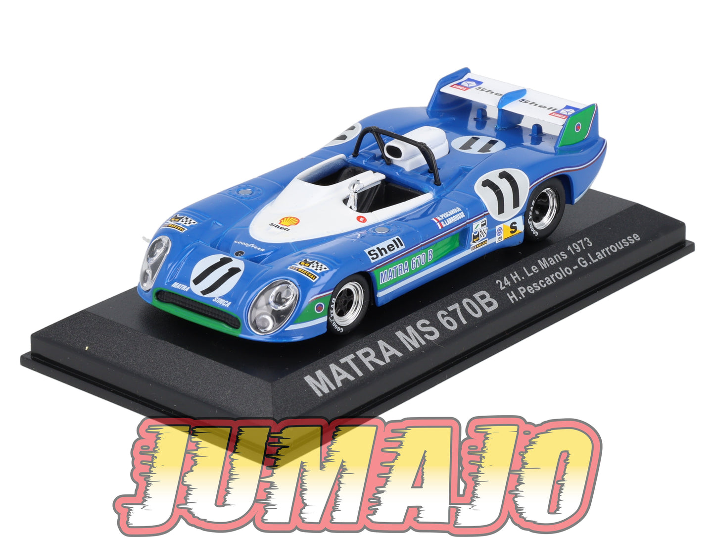 LM224 Voiture 1/43 IXO 24 Heures Le Mans MATRA MS 670B #11 Winner 1973 Pescarolo