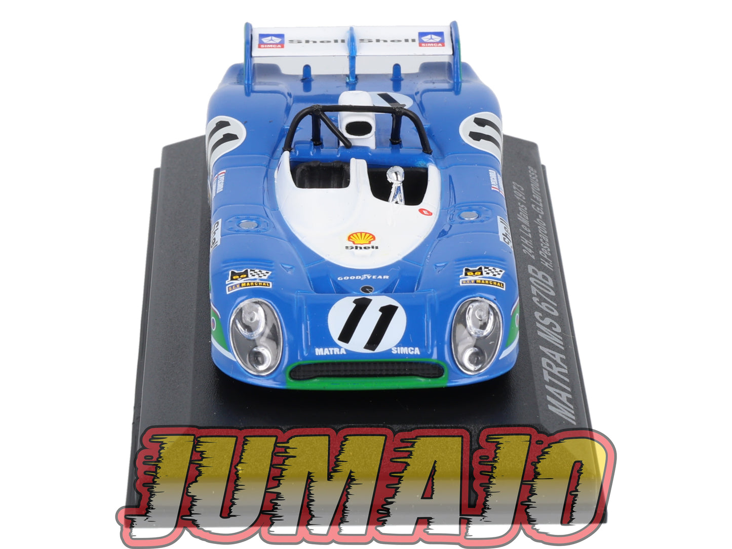 LM224 Voiture 1/43 IXO 24 Heures Le Mans MATRA MS 670B #11 Winner 1973 Pescarolo