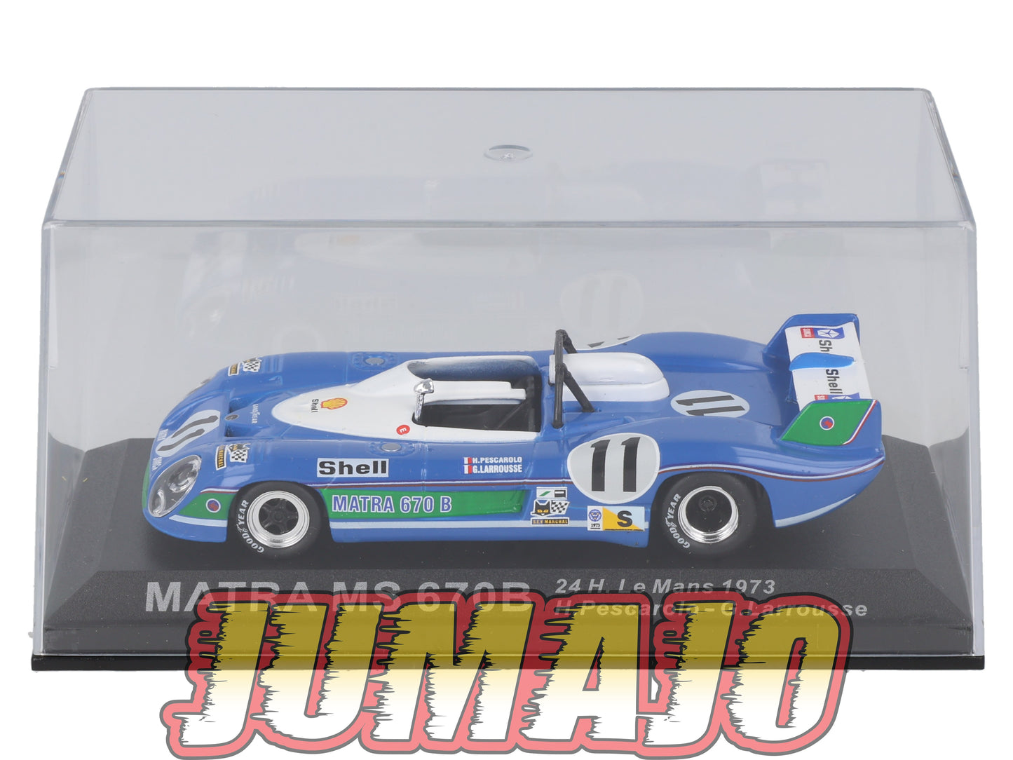 LM224 Voiture 1/43 IXO 24 Heures Le Mans MATRA MS 670B #11 Winner 1973 Pescarolo
