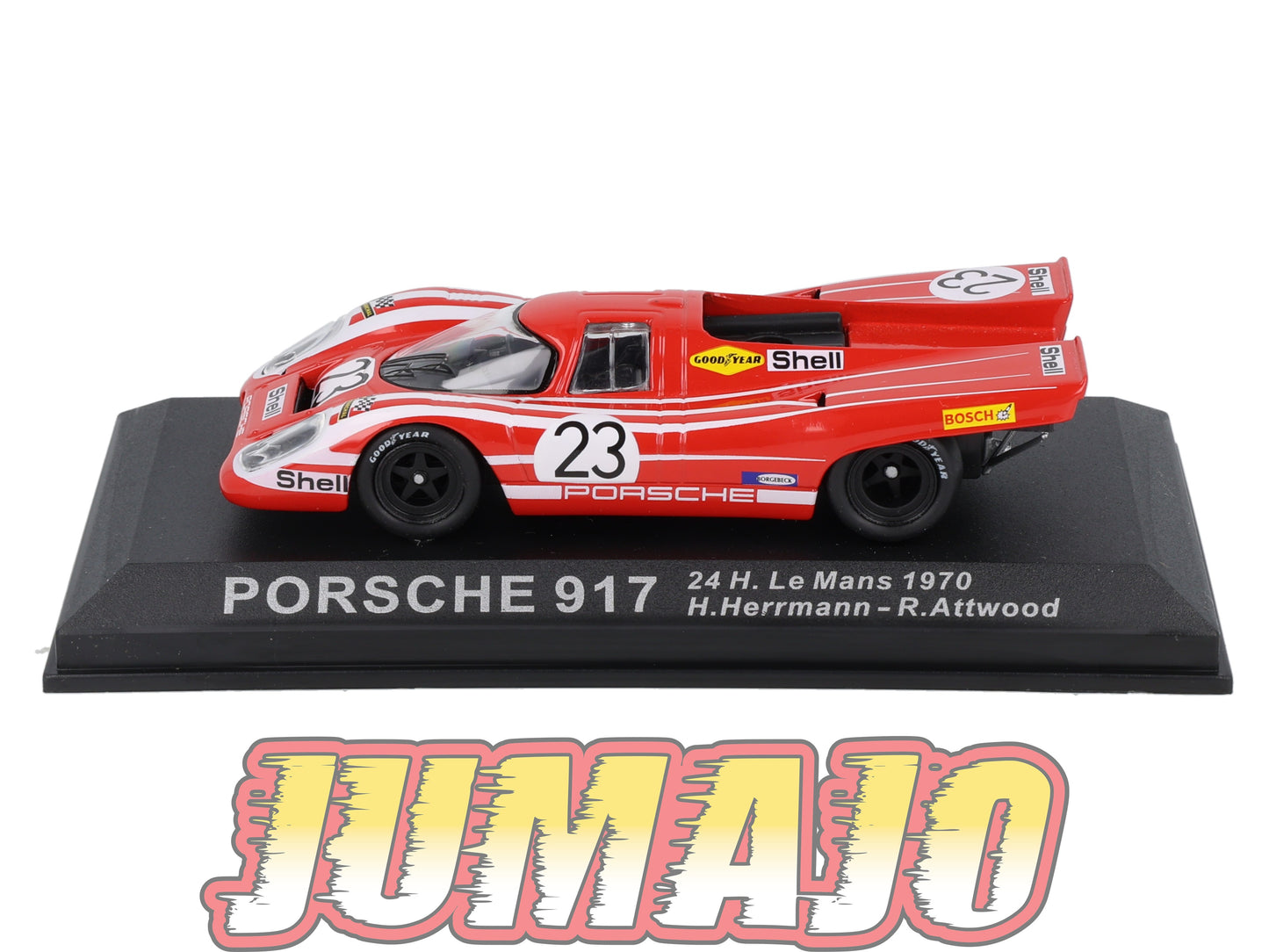LM226 Voiture 1/43 IXO 24 Heures Le Mans : PORSCHE 917 #23 Winner 1970 Herrman