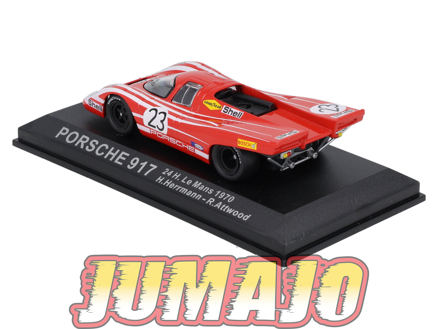 LM226 Voiture 1/43 IXO 24 Heures Le Mans : PORSCHE 917 #23 Winner 1970 Herrman