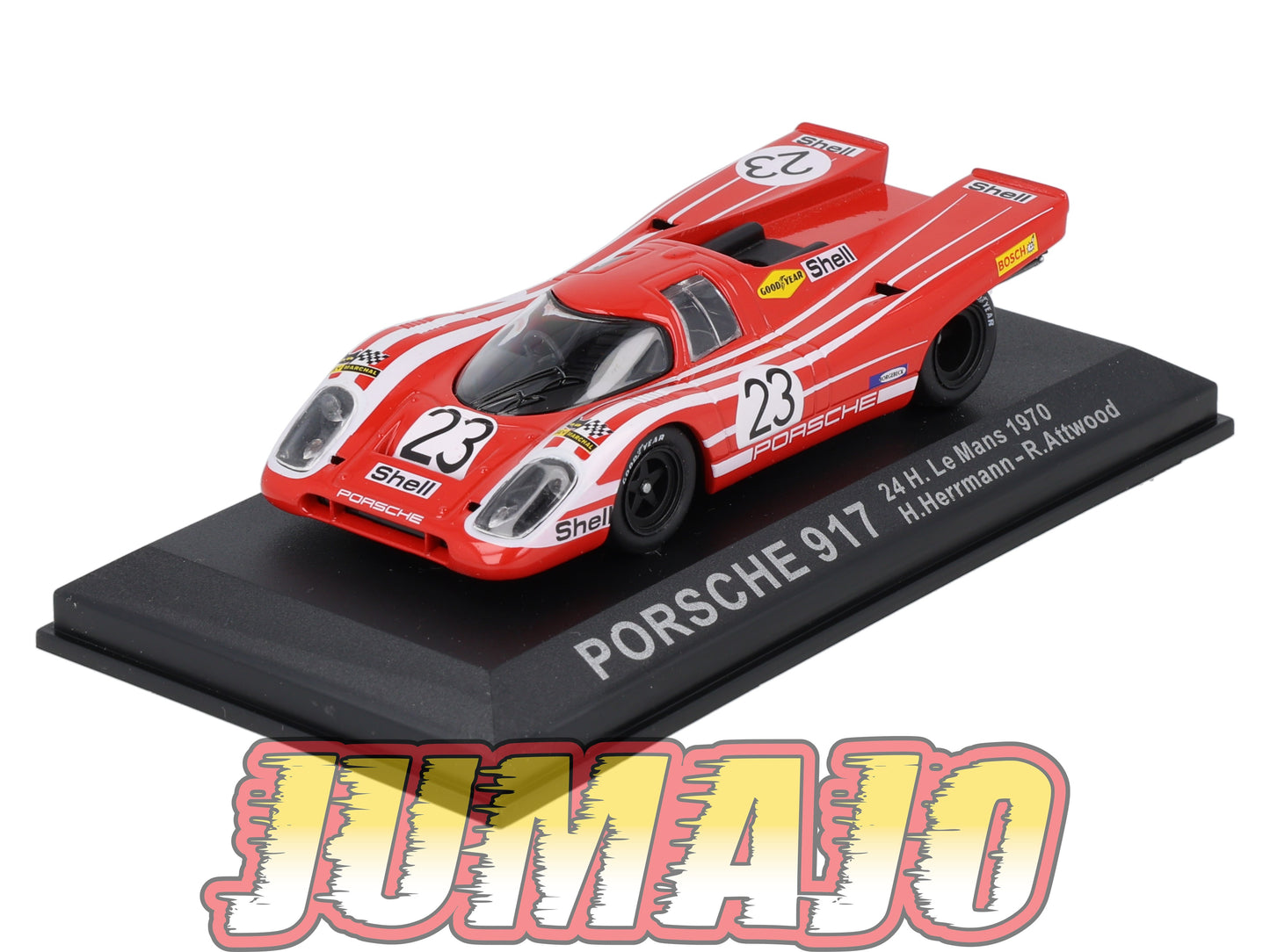 LM226 Voiture 1/43 IXO 24 Heures Le Mans : PORSCHE 917 #23 Winner 1970 Herrman