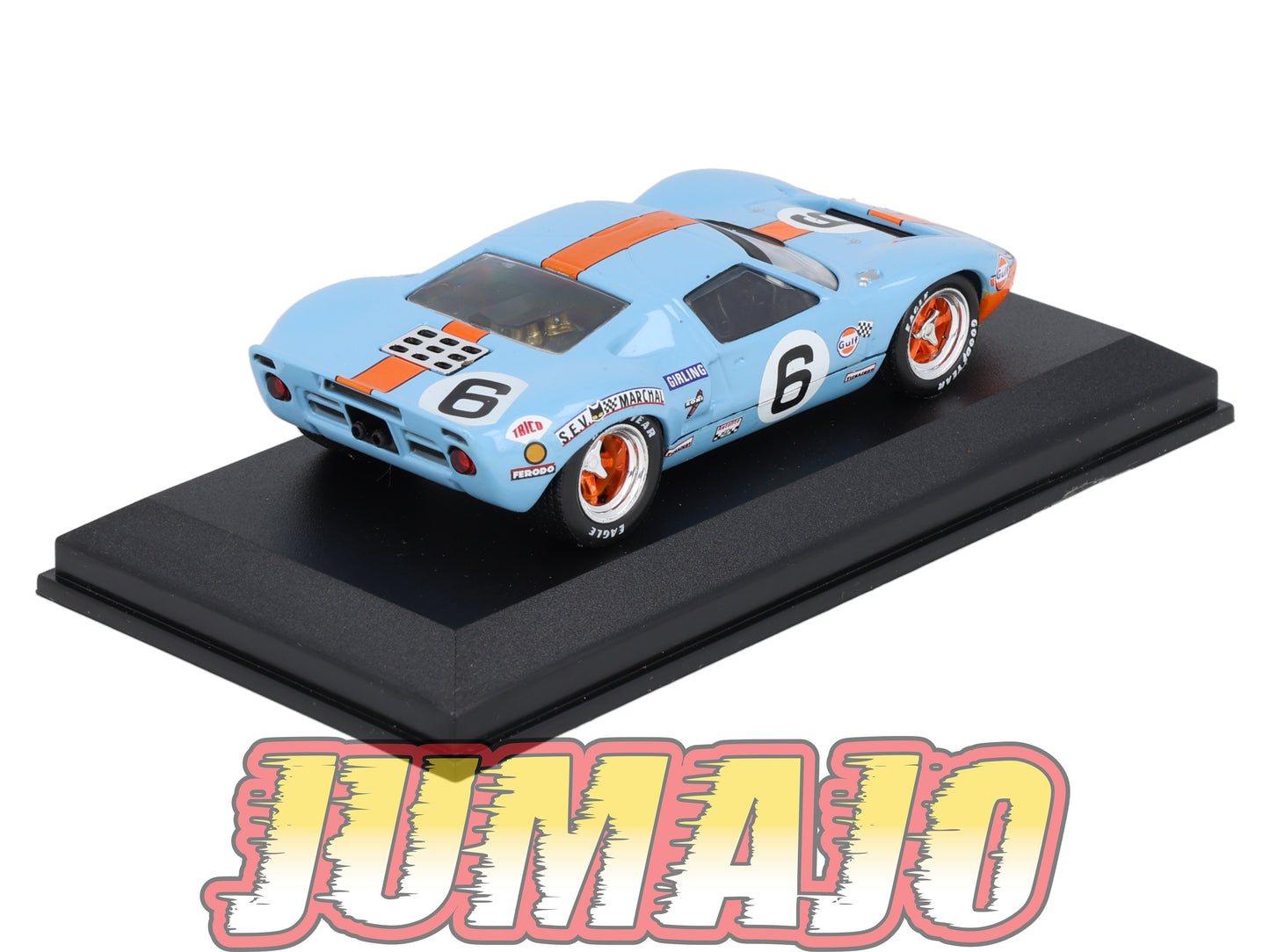 LM229 Voiture 1/43 IXO 24 Heures Le Mans FORD GT40 MkI #6 Winner 1969 J.Ickx