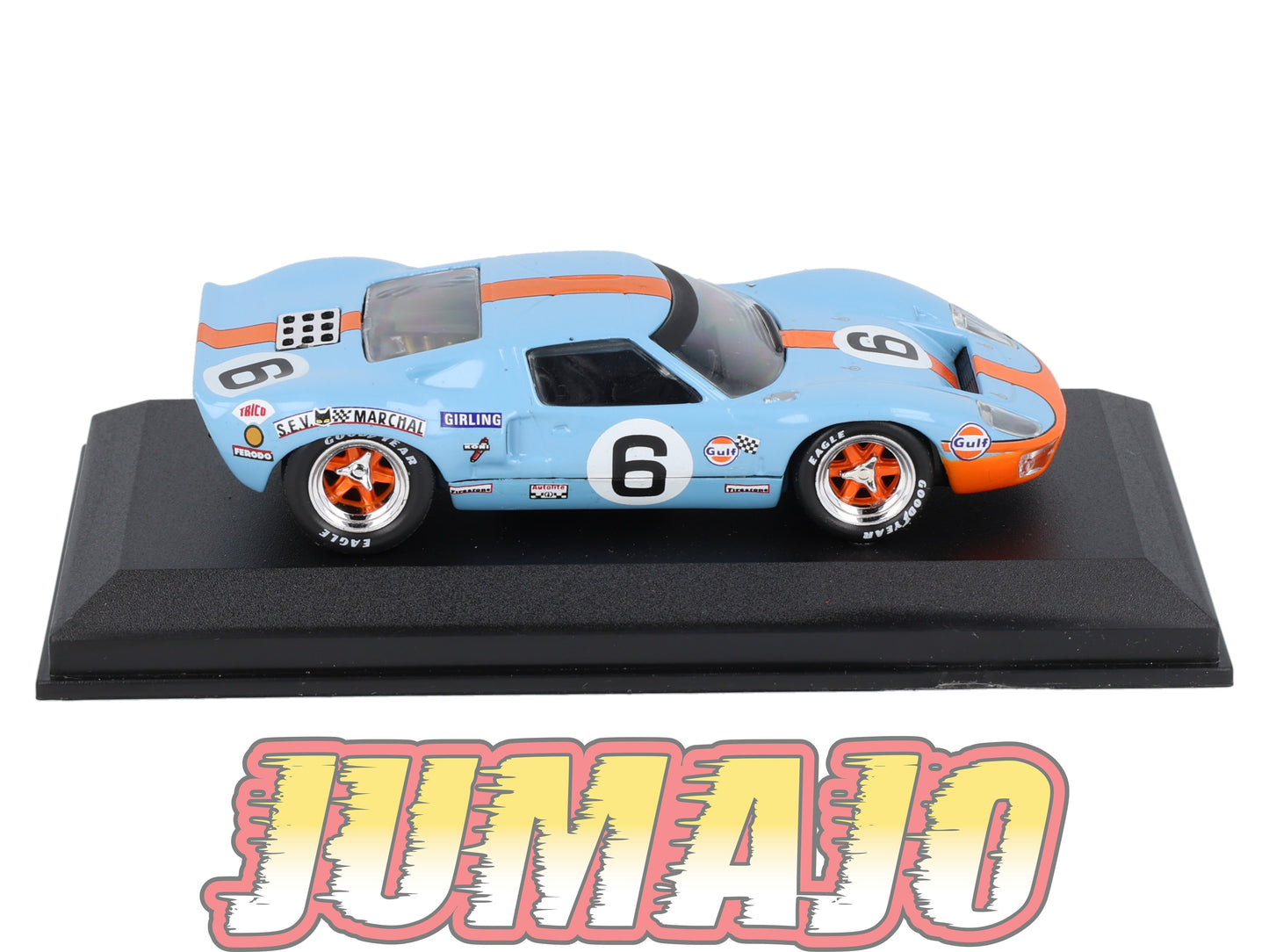 LM229 Voiture 1/43 IXO 24 Heures Le Mans FORD GT40 MkI #6 Winner 1969 J.Ickx