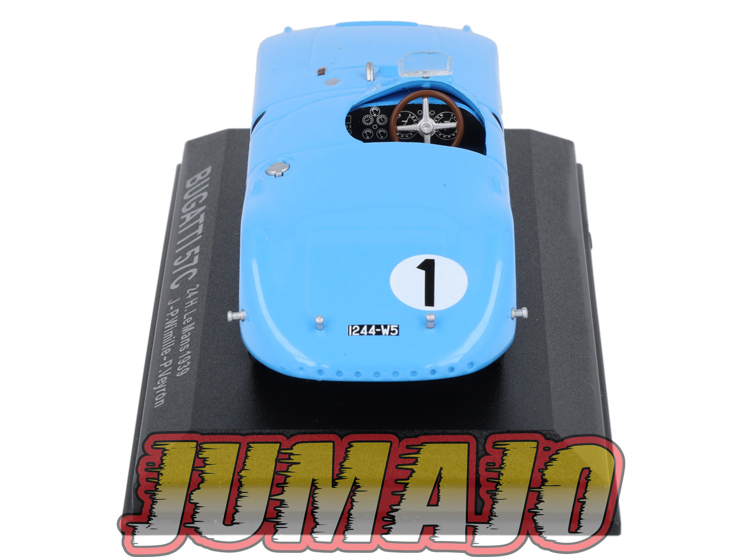 LM238 Voiture 1/43 IXO 24 Heures Le Mans BUGATTI 57C #1 Winner 1939 Wimille