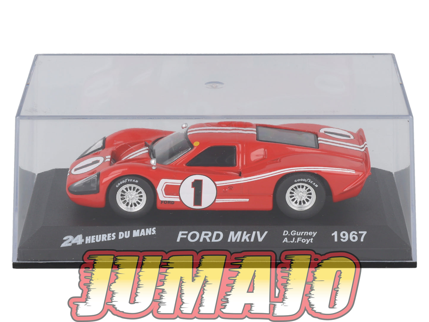 LM23 Voiture 1/43 IXO 24 Heures Le Mans : FORD MkIV #1 Winner 1967 D.Gurney