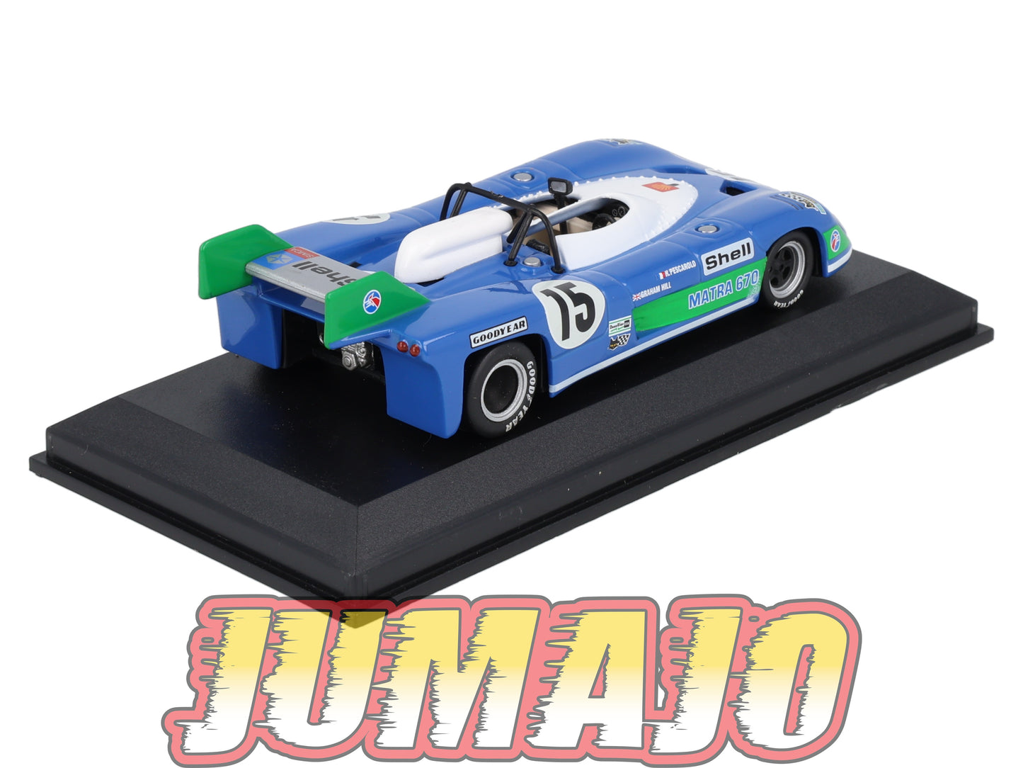 LM27 Voiture 1/43 IXO 24 Heures Le Mans : MATRA MS670 #15 Winner G.Hill 1972