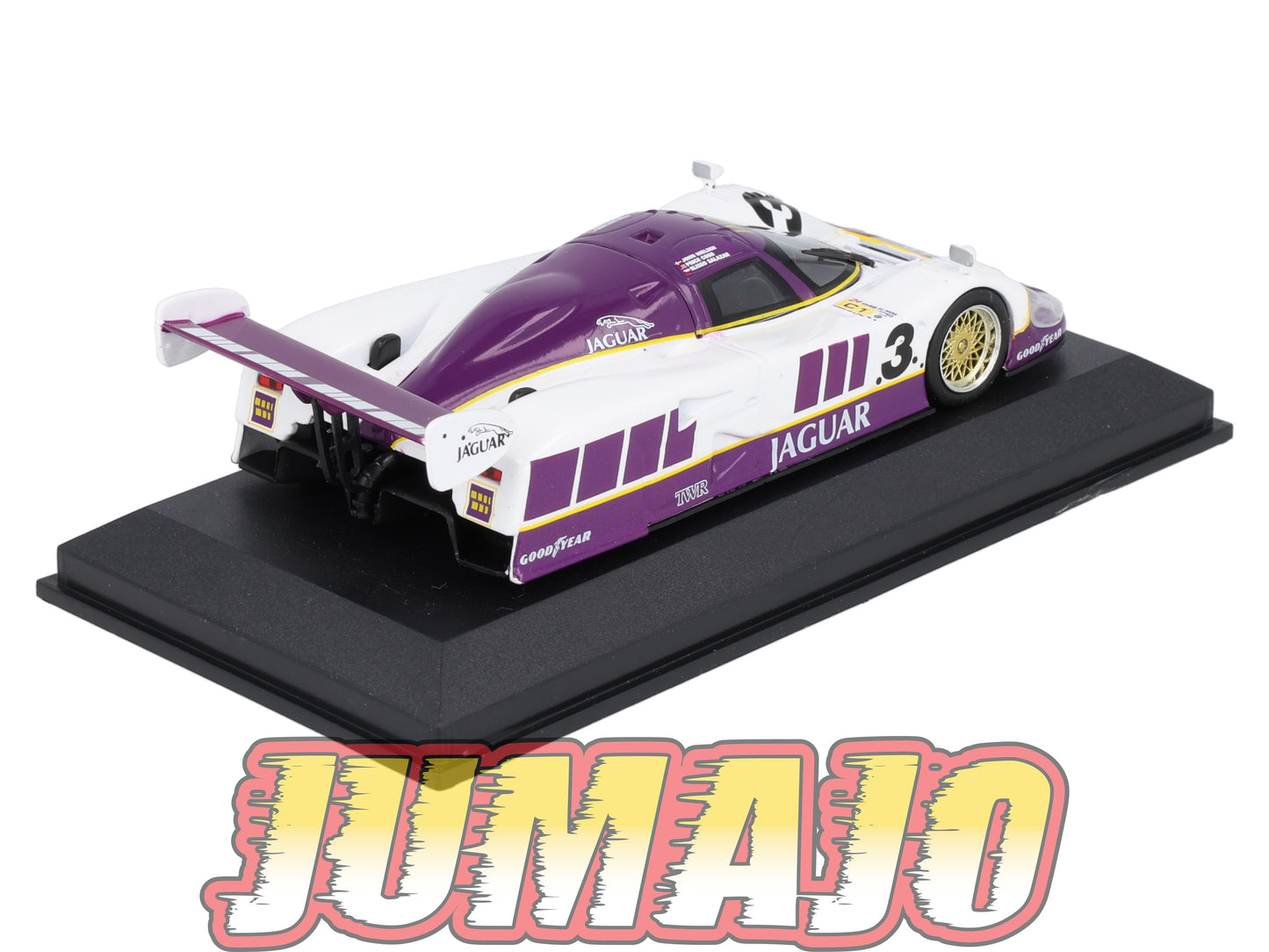 LM28 Voiture 1/43 IXO 24 Heures Le Mans : JAGUAR XJR12 #3 Winner 1990 M.Brundle