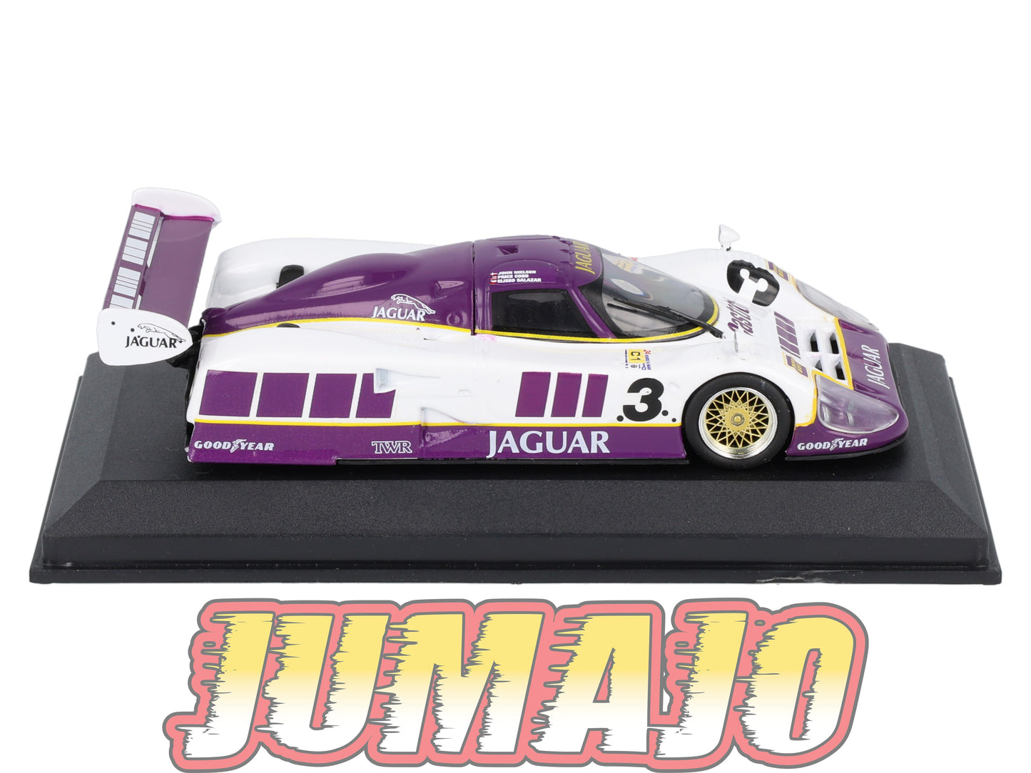 LM28 Voiture 1/43 IXO 24 Heures Le Mans : JAGUAR XJR12 #3 Winner 1990 M.Brundle