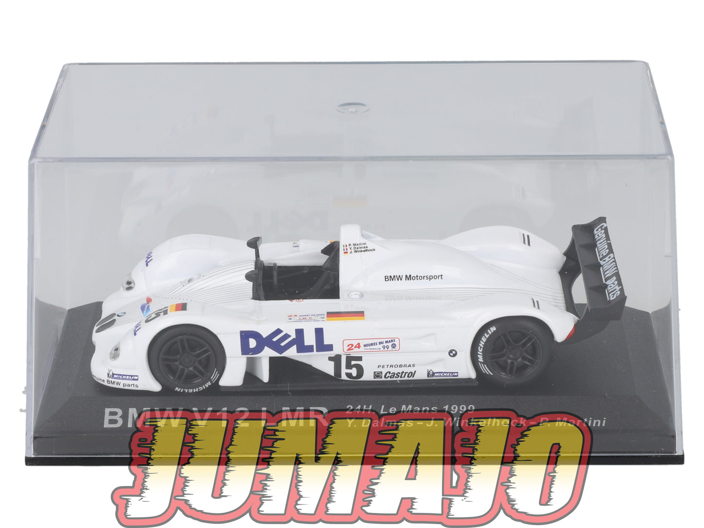 LM29 Voiture 1/43 IXO 24 Heures Le Mans : BMW V12 LMR #15 1999 Y.Dalmas