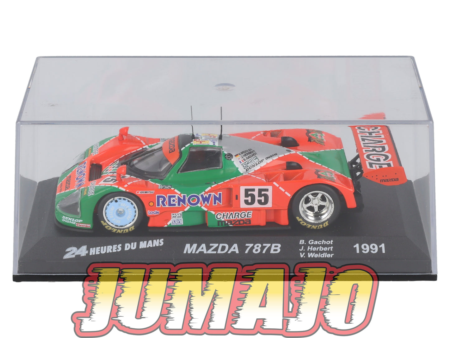 LM2 Voiture 1/43 IXO 24 Heures Le Mans : MAZDA 787B #55 Winner 1991 B.Gachot