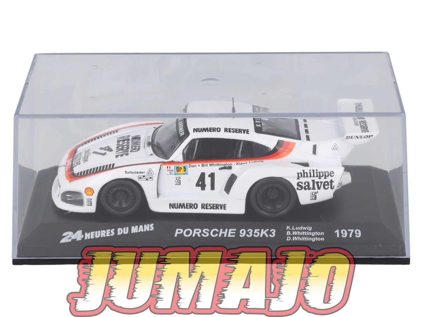 LM34 Voiture 1/43 IXO 24 Heures Le Mans : PORSCHE 935K3 #41 Winner 1979 K.Ludwig