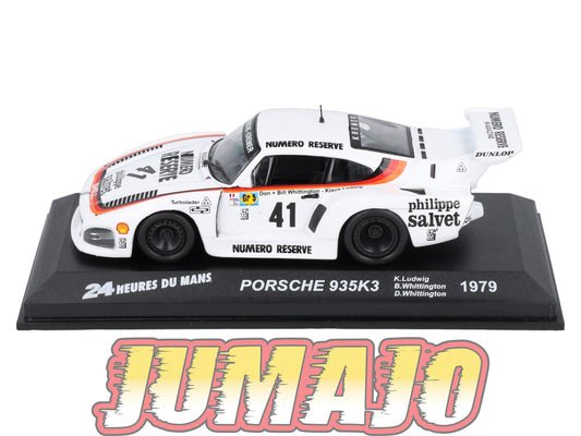 LM34 Voiture 1/43 IXO 24 Heures Le Mans : PORSCHE 935K3 #41 Winner 1979 K.Ludwig