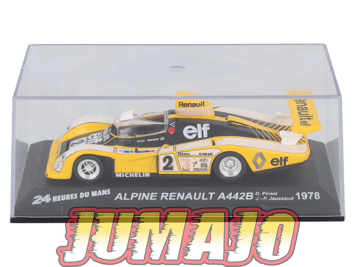 LM3 Voiture 1/43 IXO 24 Heures Le Mans : ALPINE RENAULT A442B #2 Winner 1978 D.Pironi
