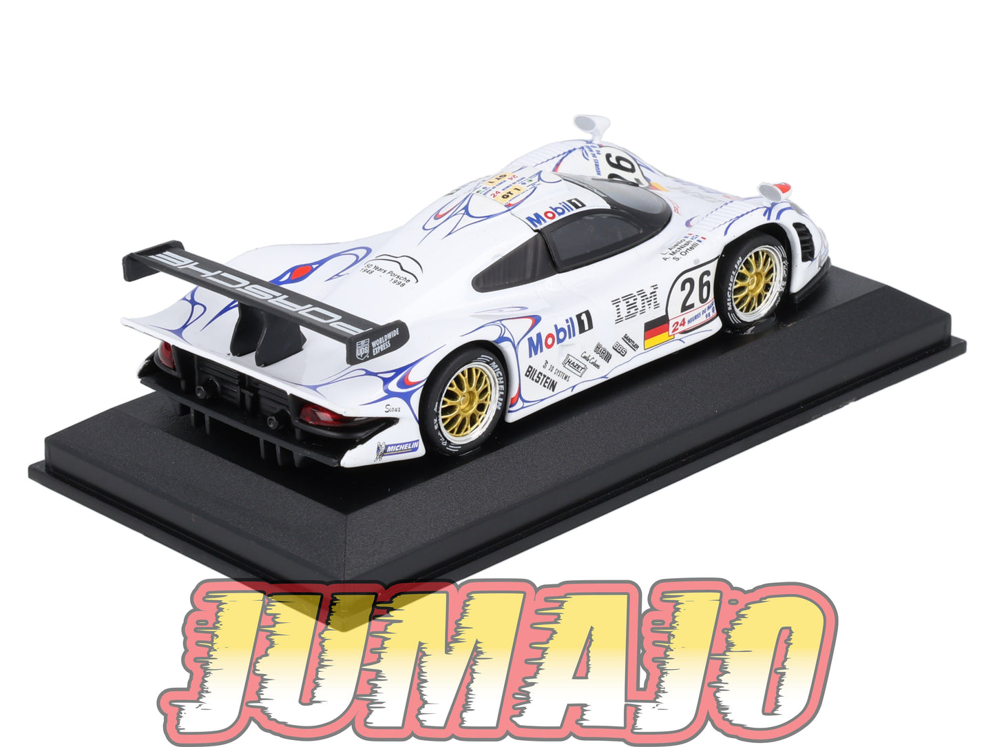 LM41 Voiture 1/43 IXO 24 Heures Le Mans : PORSCHE GT1 #26 Winner 1998 A.McNish