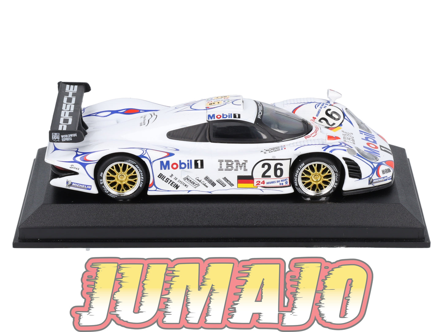LM41 Voiture 1/43 IXO 24 Heures Le Mans : PORSCHE GT1 #26 Winner 1998 A.McNish