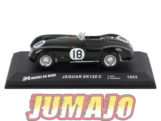 LM43 Voiture 1/43 IXO 24 Heures Le Mans JAGUAR XK 120 C #18 1953 T Rolt