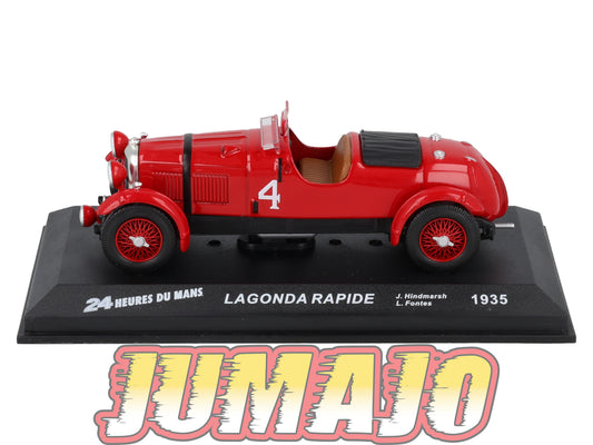LM47 Voiture 1/43 IXO 24 Heures Le Mans LAGONDA RAPIDE WINNER #4 1935 J Hindmarsh