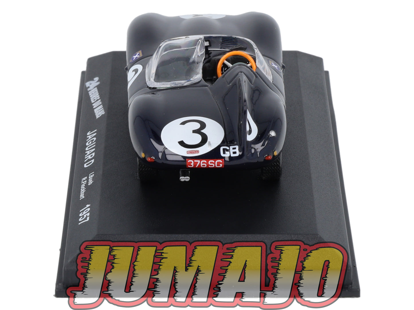 LM51 Voiture 1/43 IXO 24 Heures Le Mans : JAGUAR D #3 Winner 1957 I.Bueb